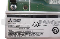 MITSUBISHI Q38B BASE UNIT 5VDC 0.12A; 10 SLOT