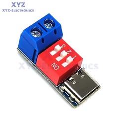 PD/QC Decoy Fast Charging Trigger Module Adjustable Voltage 5V9V12V20V Type-C