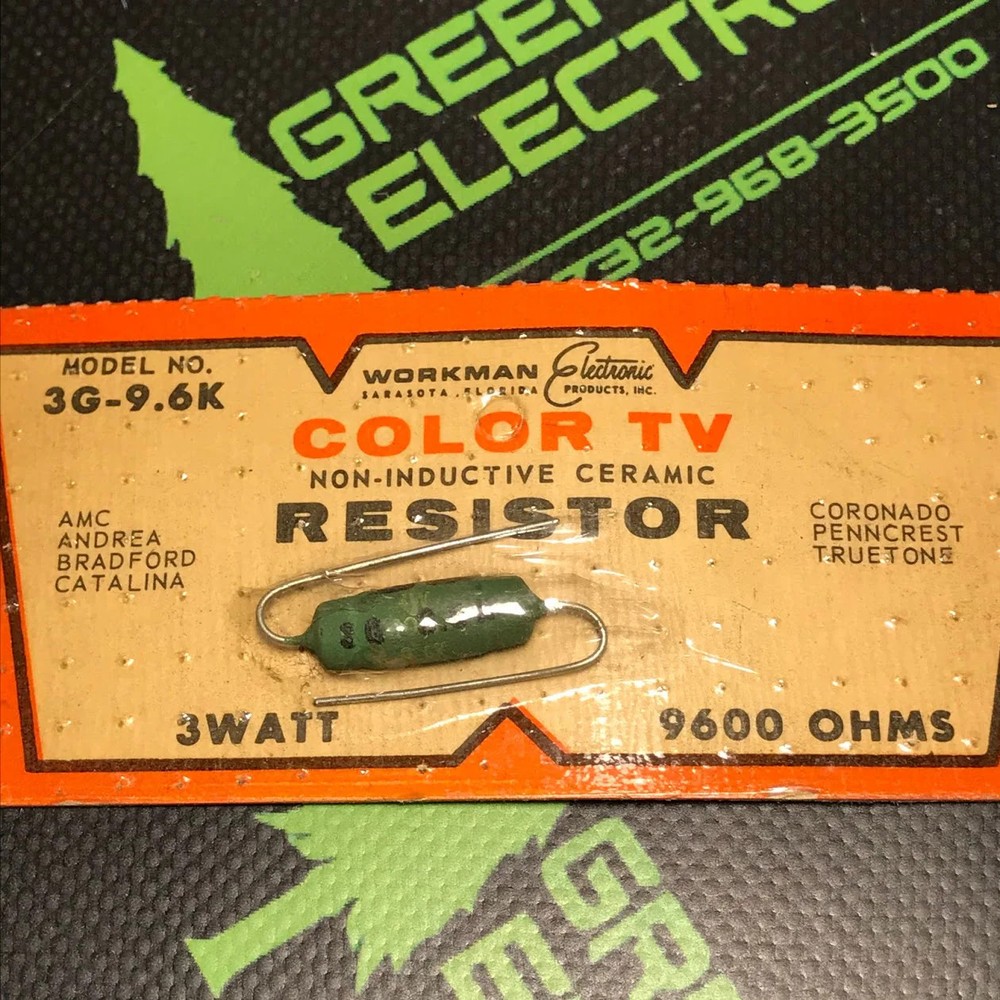 3G-9.6K – WORKMAN – 3W 9600 OHM RESISTOR