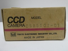 Teli CS8550I-01 Solid State Monochrome Ccd Camera 0.11a 12v-dc