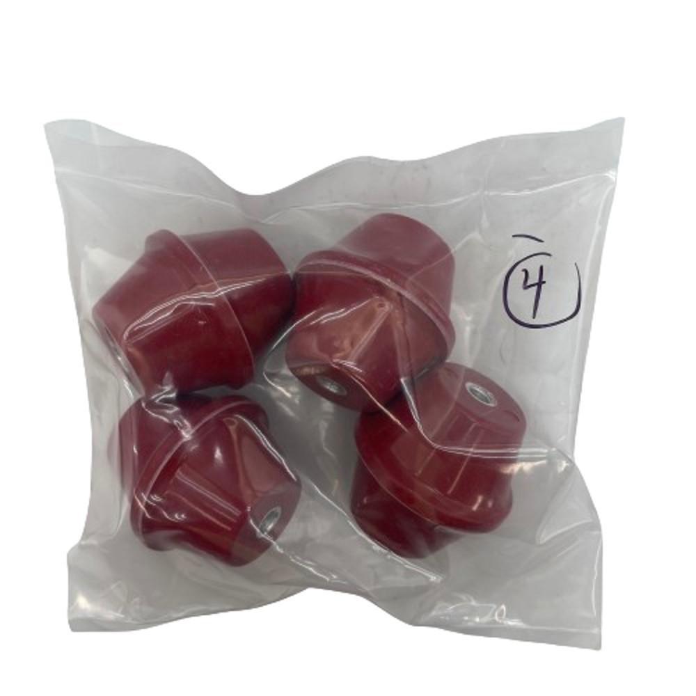 LOT of 4 Glastic Standoff Electrical Insulator Fiberglass Reinforced Thermoset
