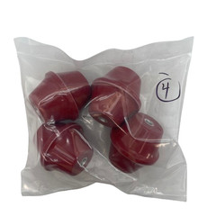 LOT of 4 Glastic Standoff Electrical Insulator Fiberglass Reinforced Thermoset