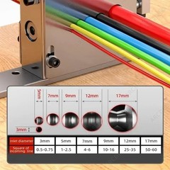 60W Multi-hole Wire Stripper for Scrap Copper Wire Scrap Cable Stripping Machine