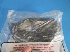 DESCO Floor Mat Grounding Cord TB-2000 09813, 15ft **FREE SHIPPING!**