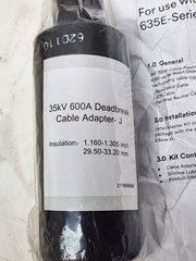Eaton Cooper Power Systems CA635E Loadbreak Cable Adapter 600A 35kV
