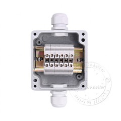 IP68 Waterproof White / Black Cable Gland Compression Glands M8-M72 / PG7-PG63
