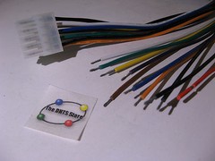 Cable Harness Assembly 10 Pin Wire Color Coded 45 Inch Inline Fuse 15A NOS Qty 1