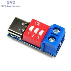 PD/QC Decoy Fast Charging Trigger Module Adjustable Voltage 5V9V12V20V Type-C