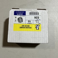 Arlington Reducing Bushings Zinc Die Cast 2 x 1 1/2 Cat. No. 536 Lot of 10 New !