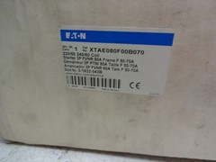 Eaton Cutler Hammer Xtae080f00b070 Starter 80amp 220-240v Coil