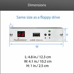 USB Emulator N-Drive Industrial Replacement for Matsushita EME-216 24/26 pin