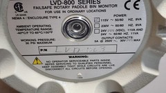 Omega LVD-803 Failsafe Rotary Paddle Bin Monitor 115V