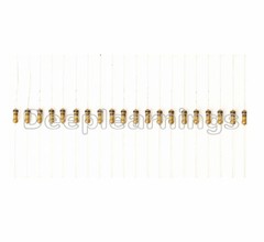 100PCS 1KΩ 1K Ohm 1/4W 0.25W 5% Carbon Film Resistors Resistance