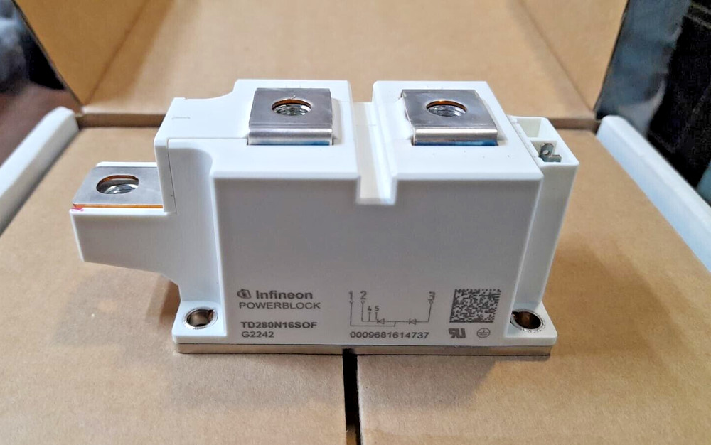 1PC Infineon TD280N16SOF Thyristor/Diode Module with 1600 V , 280 A, 50 mm- NEW
