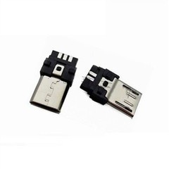 10 Pcs Micro Usb Type B Male 5Pin Smt Socket Jack Connectors Port Pcb Board xs