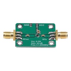 2PCS RF Wideband Amplifier Low-noise LNA Broadband Gain 32dB 0.1-2000MH​z
