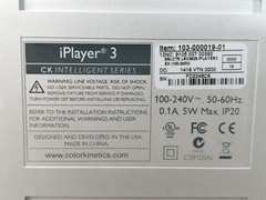 PHILIPS IPLAYER3 103-000019-01 CK INTELLIGENT SERIES CONTROLLER 100-240V