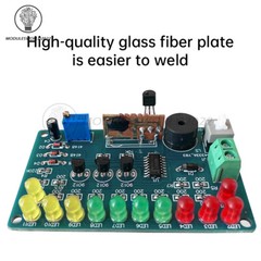 CD4060 SMD Music Light Circuit Welding DIY Kit LED Electronics Project Welding