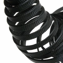 5/10M Black Expandable Sheathing Wire Cable Sleeving Braided Loom Tubing Nylon