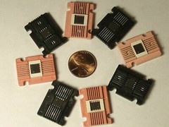 Qty 8: Flatpack IC’s Integrated Circuits 1960’s Very Cool Steampunk Flat Pack