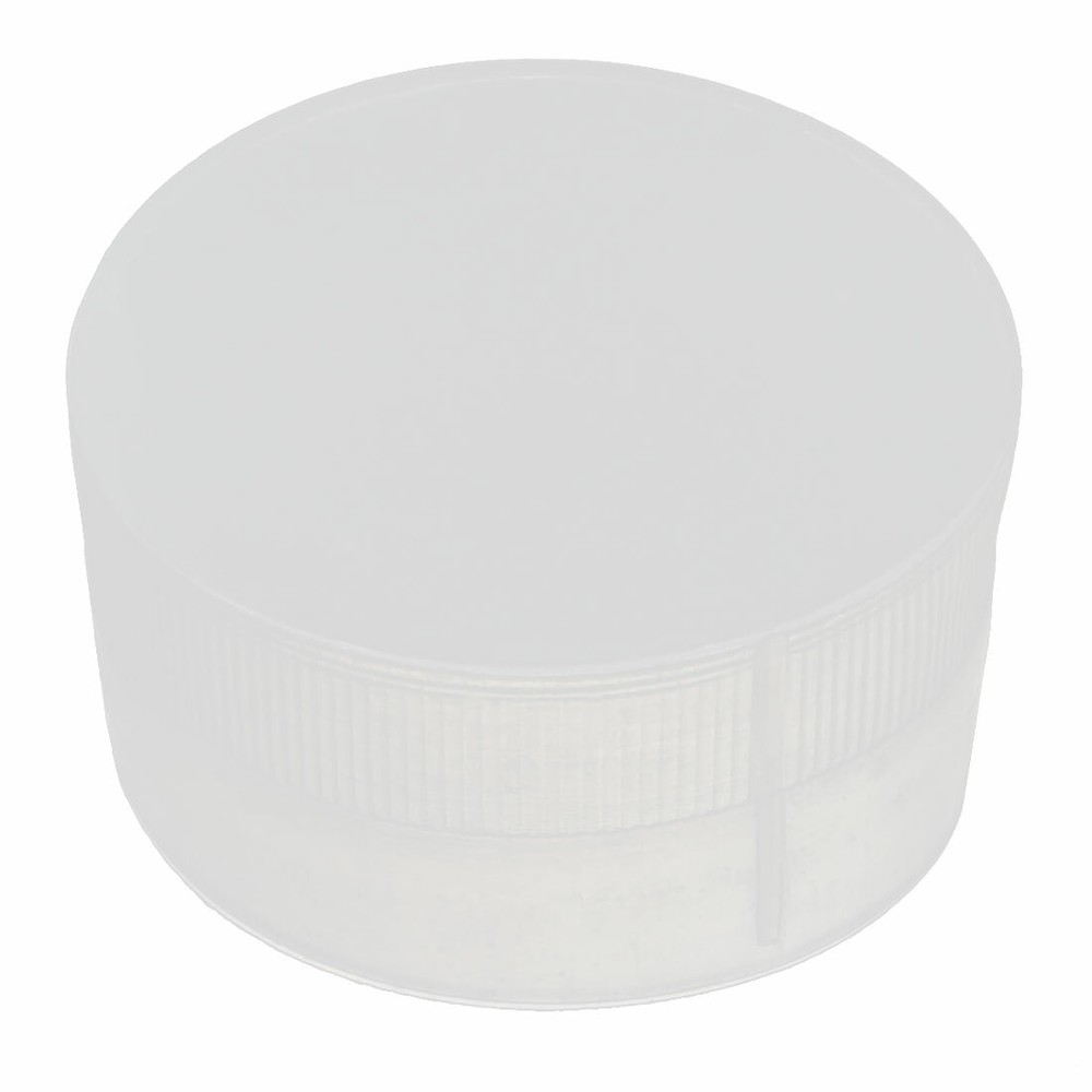 48 mm interior length PE plastic end cap screws thread protective pipe cover-