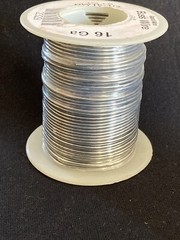 16 AWG Solid Tinned Copper Bus Wire 3/4 lb. 100 ft. Spool