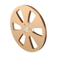 Aluminum 1PCS Empty Reel for 7 Inch Tape Silver/Blue/Black/Gold Options