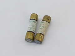 *Lot of 2* Econ ECN30 Dual Element Time Delay 30A Fuse 250VAC