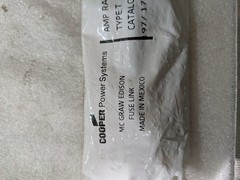 Eaton Cooper FL24N85 Type N Fuse Link 85A 24kV Distribution Power New