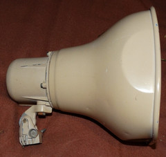 Atlas Sound PA speaker model AP-15T Varitap 25/70 volts 15 watt Tan Works Great!