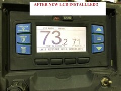TRP LCD DISPLAY REPLACEMENT FOR CARRIER Transicold X4 7500 7300 SDGG240128-01