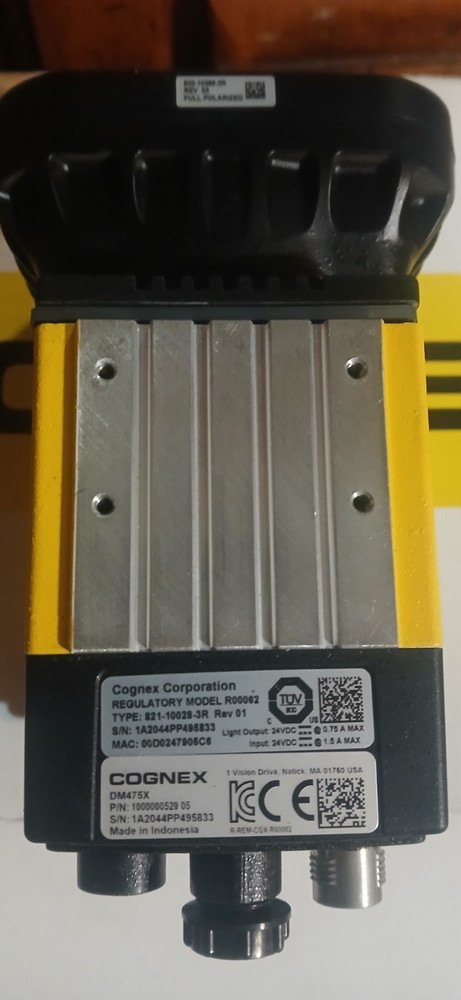 COGNEX DM475X-M Code Reader used
