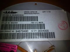 SM Resistors / SM Capacitors Assorted Values – 11 Different Values (MB)