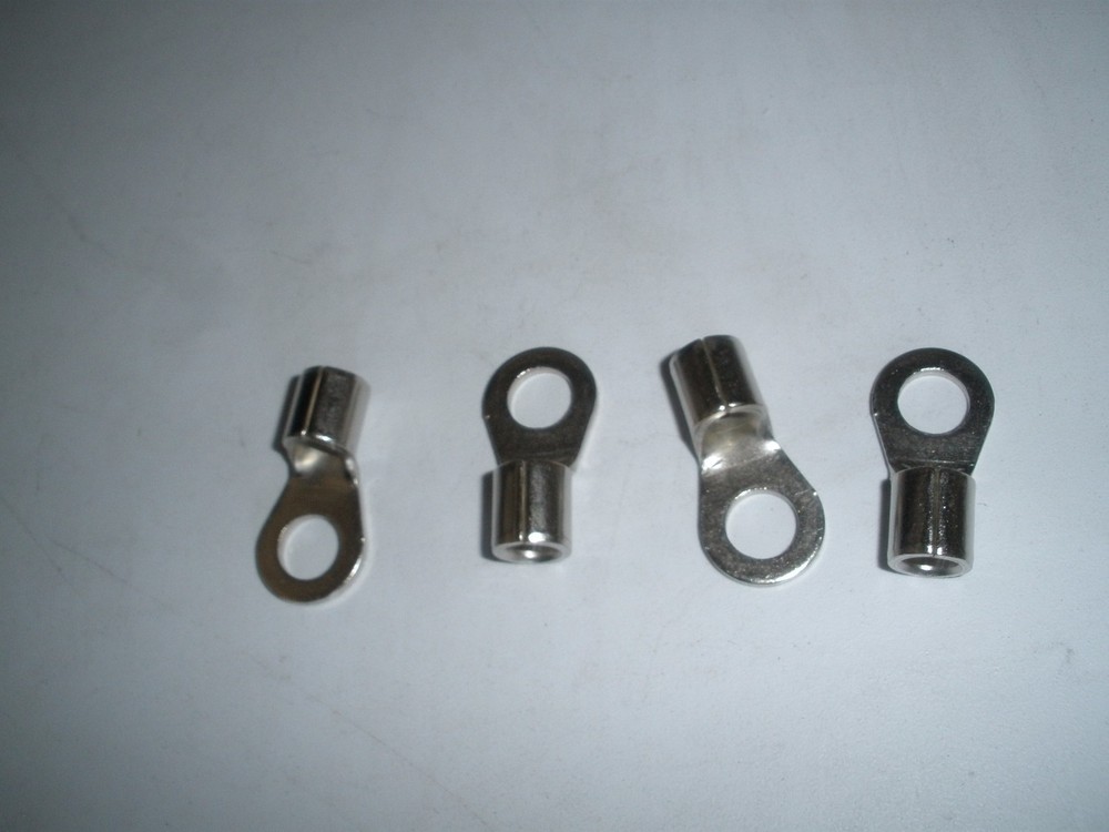 3M TIN PLATED BATTERY COPPER LUG 4 GA 3/8” 25 Pcs.