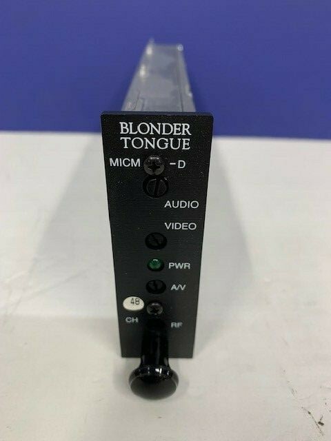 MICM-45D Channel 48 Audio Video Fixed Channel Modulator NEW