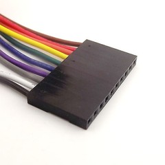 10x 10P-10P Dupont Wire Female to Female Cable Line 2.54mm For Arduino 30cm 1ft
