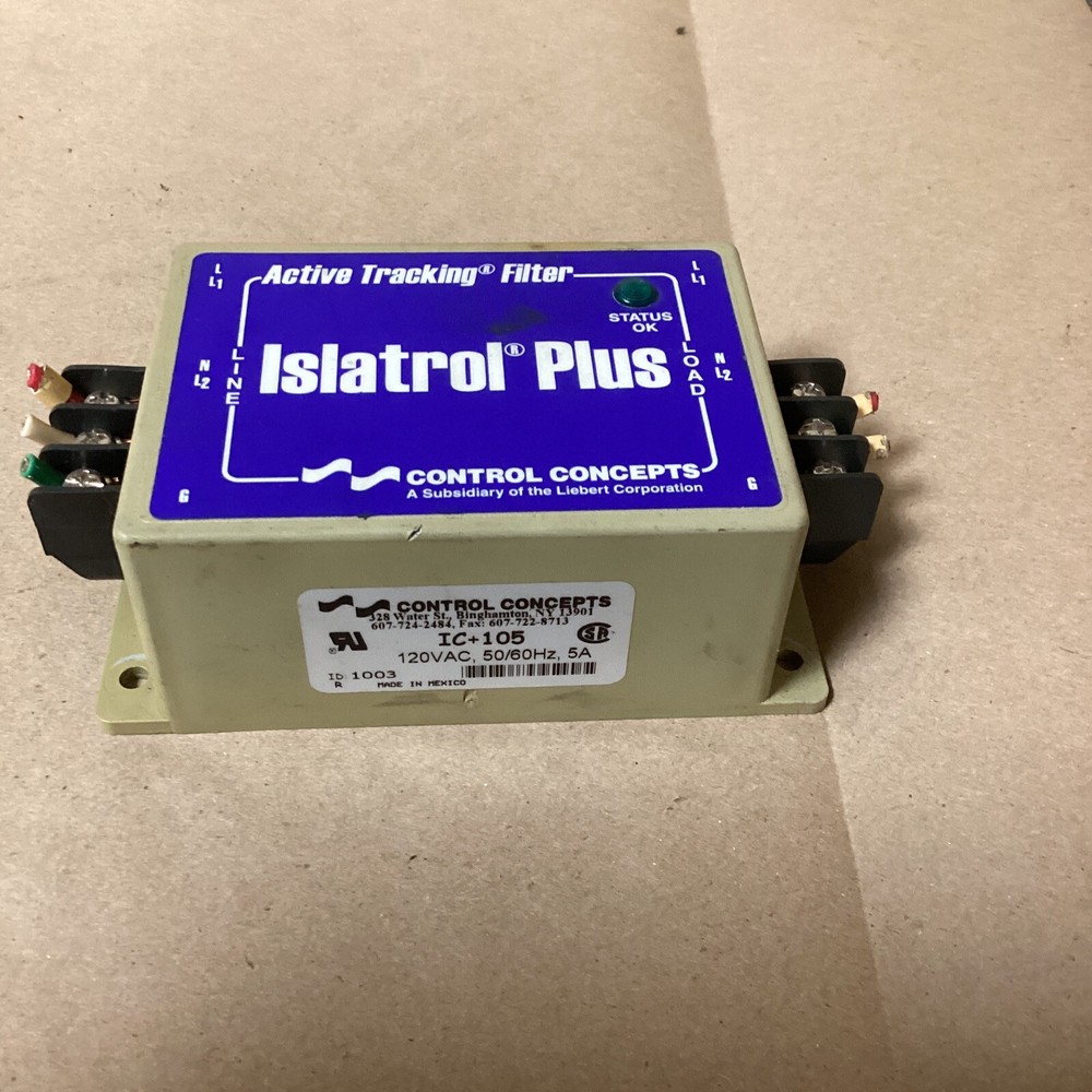 Control Concepts IC+105 Islatrol Plus Active Tracking Filter – #215PT59FML