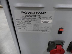 NO TARIFF Powervar Series 2000 GPI ABC15.0-20D40Y Power Conditioner 74015-54P