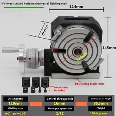 Vertical and Horizontal Milling Machine Horizontal and Vertical Rotary Table