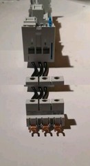 Wohner 32430 EQUES Busbar Adapter 25A 690v 6kv & EATONBK25/3-PKZO-E