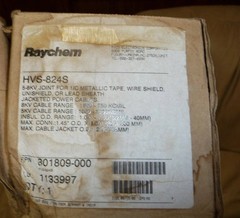 Raychem HVS-824S Insulating Wire Splice Kit & Heat Shrink Tubing New Old Stock