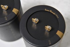 NICHICON 80V 22000UF GOLD KG Super Through Audio Electrolytic Capacitor 2pcs
