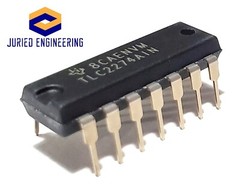 TLC2274AIN TLC2274 Advanced LinCMOS Rail-to-Rail Quad Precision Op Amp IC DIP-14