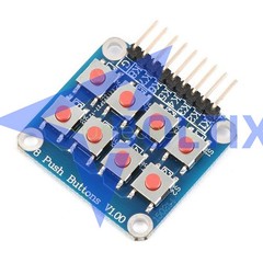 Matrix 8 Keypad Keyboard Board Module 8 Button Tactile Switch for Arduino NEW
