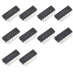 Bridgold 10pcs SN74AHCT125N SN74 Quadruple Bus Buffer Gates with 10 Piece