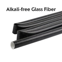 Heat Shield Fiberglass Silicone Wire Sleeving Electric Wire Wrap Insulation Lot