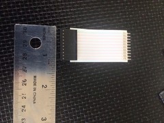 (lot Of 14 ) Flexible Flat Ribbon Cable 10 Way (wire) Jumper Cable