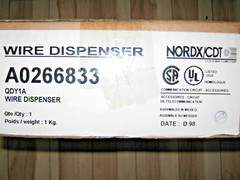 BELDEN/CDT – A0266833 – QDY1A – LARGE BIX WIRE DISPENSER – BEIGE