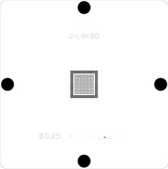Q2ZH JHL9580 JHL958O RN80 RN7W JHL948O SRPNN JHL9480 Reball Laser Stencil 0.25mm