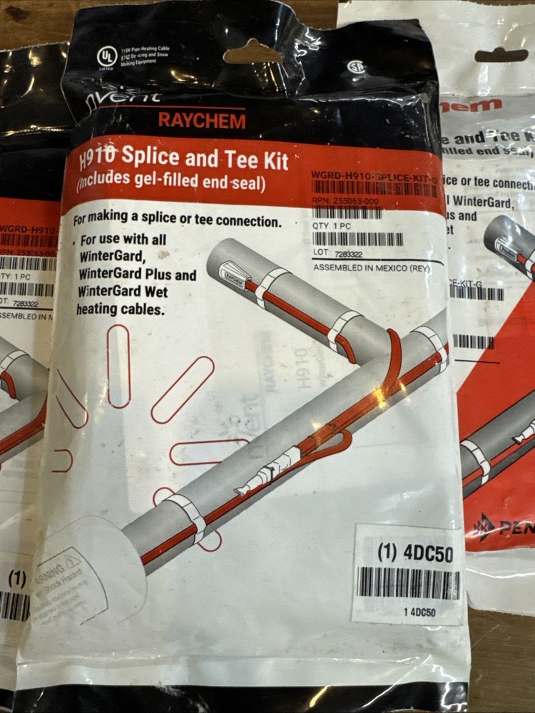 New nVent Raychem H910 Splice and Tee Kit